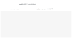 Desktop Screenshot of laserwritepro.com