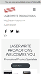 Mobile Screenshot of laserwritepro.com
